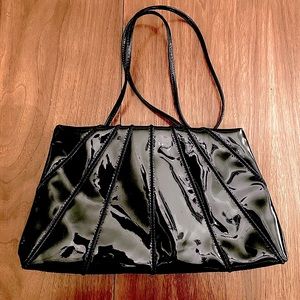 Vintage Patent Leather Shoulder Bag